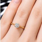 حلقه تک نگین سولیتر