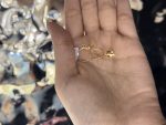 گوشواره حلقه ای با پولک - تصویر 2