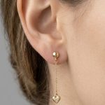 گوشواره آویز قلب